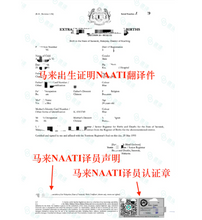 将图片加载到图库查看器，马来西亚澳洲NAATI认证译员翻译
