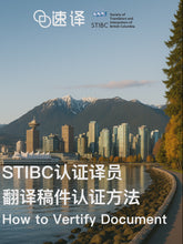 將影片載入圖庫檢視器並播放，STIBC认证译员翻译稿件认证方法

